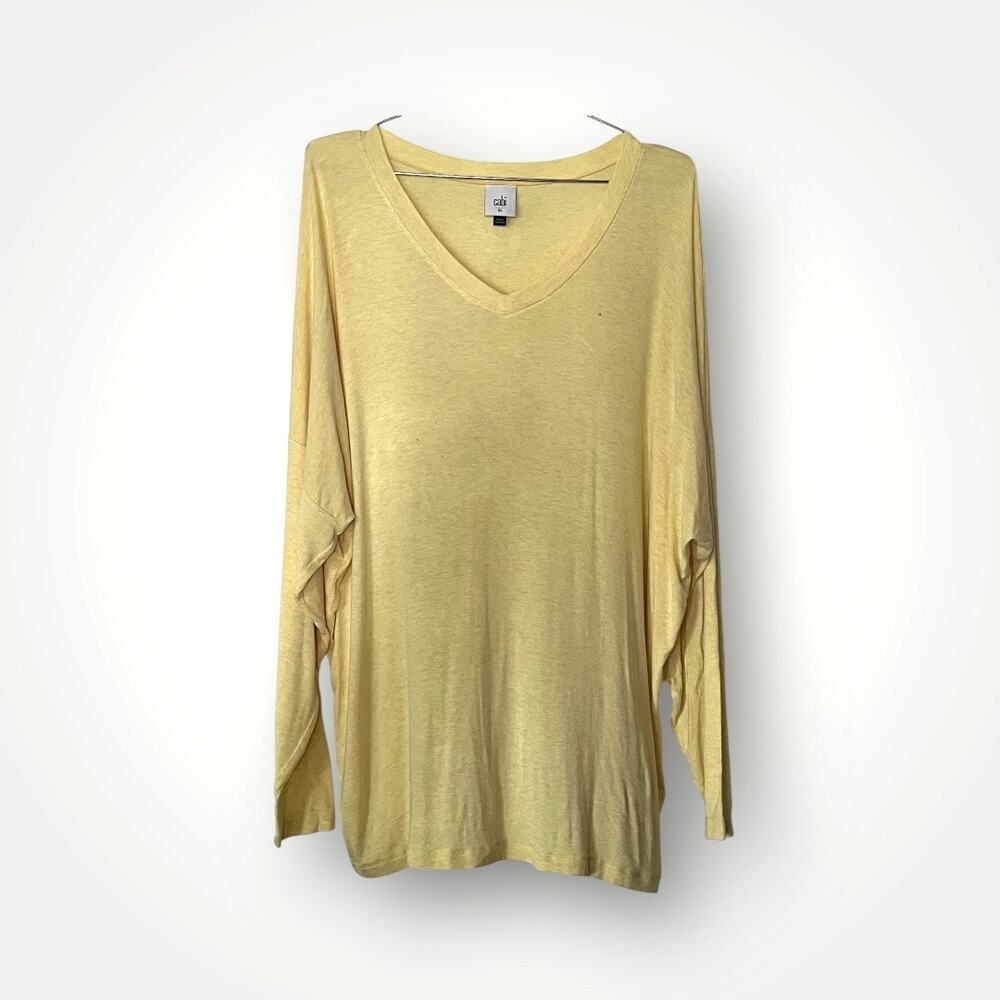 Cabi Women's long sleeved sweater/tunic | Yellow | XL | EUC